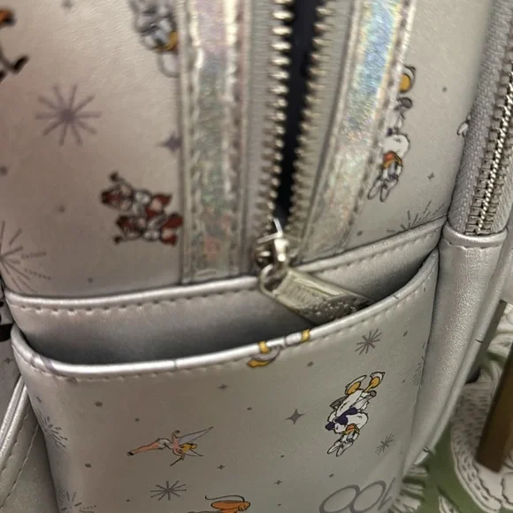 Loungefly Mickey Mouse and Friends Disney 100 Mini Backpack NWOT - Picture 4 of 7